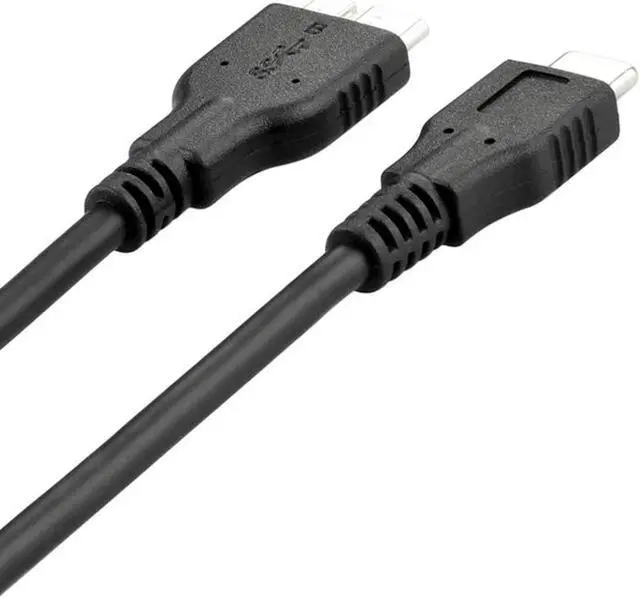 Alt view image 3 of 4 - USB 3.0 USB-C to Micro B USB Charge & Data Sync Cable Compatible for Samsung Galaxy S5/ Note 3, WD External Hard Drive - 3.3FT - Black