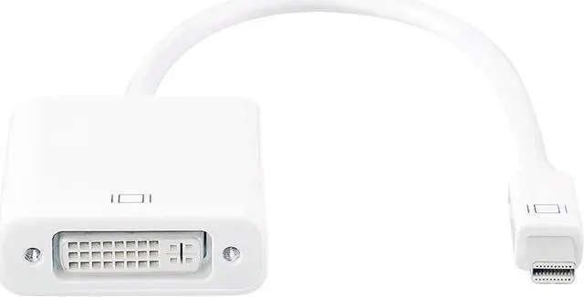 Main image of 1080p Thunderbolt Mini DisplayPort to DVI-D Passive Converter - Mini DP to DVI Adapter - 1920x1200 - MDP to DVI - White