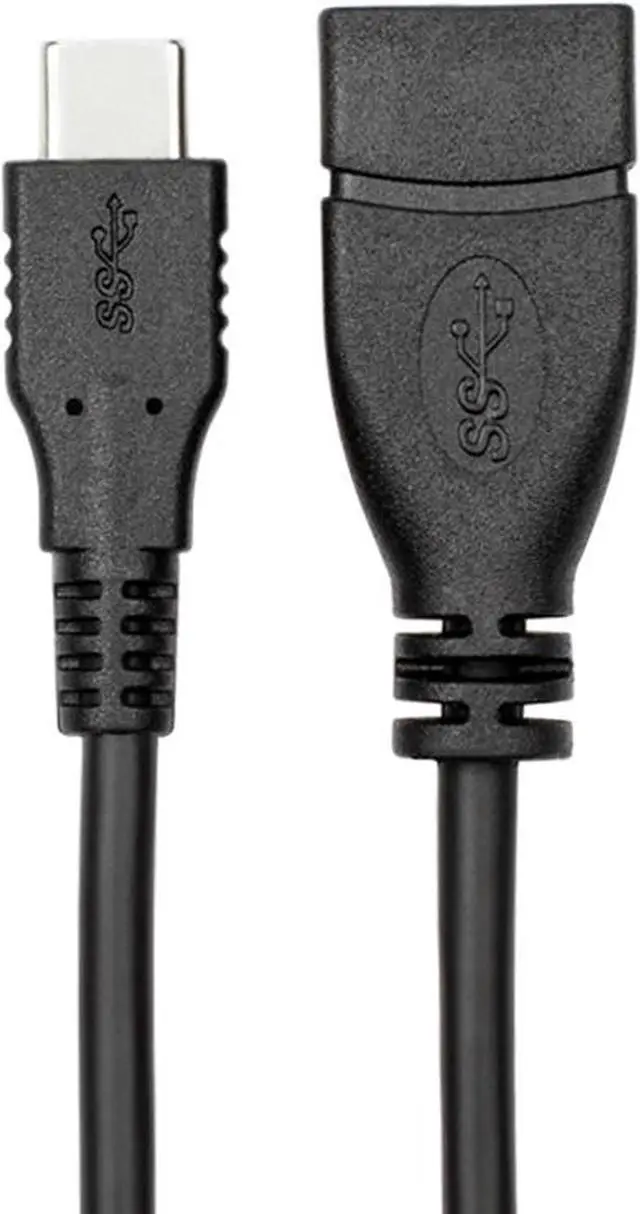 Alt view image 2 of 3 - 8 USB-C to USB 3.0 Type A OTG Adapter, Converts USB-C to USB-A Female, Compatible w/ MacBook 2016, Samsung Galaxy Note 8, Galaxy S8 S8+ S9, Google Pixel, Nexus, etc.