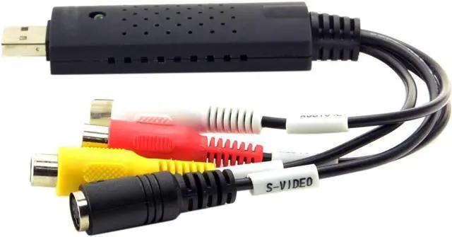 Alt view image 5 of 7 - USB 2.0 Audio Video CAP TV DVD VHS S-Video Capture DVR Sureveillance 4 Channel