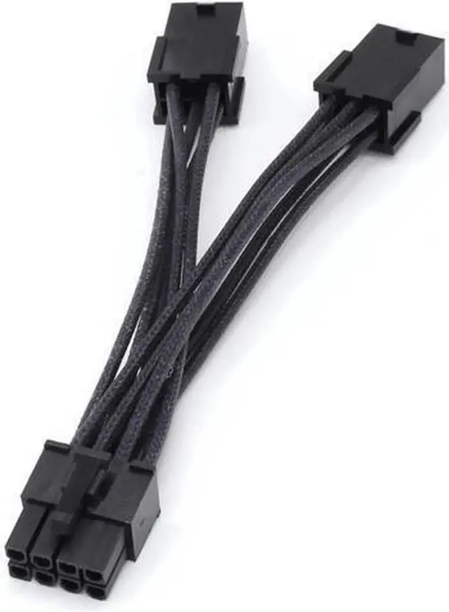 Main image of 6 Pin to 8 Pin PCIe Express Power Adapter Cable GPU Video Graphics Card Power Cable, 5.5 Inches/14CM (5pcs)