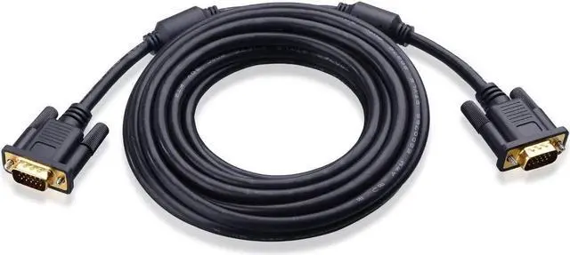 Alt view image 2 of 4 - VGA to VGA Cable 15ft with Ferrites (VGA Cord, VGA Monitor Cable, Computer Monitor Cable, VGA Male to Male)