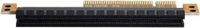 Alt view image 3 of 5 - PCI-E Express 8x to 16x Extender Converter Riser Card Adapter Male to Female Graphics Card Extension