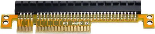 Main image of PCI-E Express 8x to 16x Extender Converter Riser Card Adapter Male to Female Graphics Card Extension