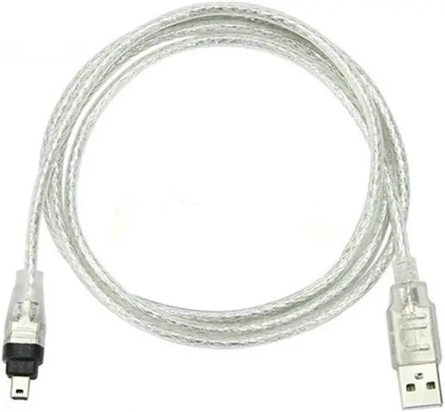 Alt view image 3 of 3 - USB Male to Firewire IEEE 1394 4 Pin Male iLink Adapter Cord firewire 1394 Cable for SONY DCR-TRV75E DV camera cable