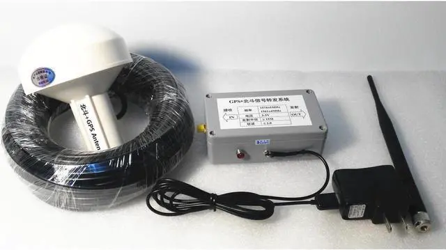 Alt view image 3 of 6 - Indoor GPS Signal Repeater Amplifier Transfer L1 BD2 Full Kit 15M Distance (60M GPS Cable)