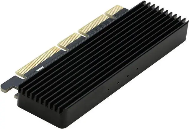 Main image of NVMe PCIe Adapter, M.2 NVMe to PCI-e x4/x8/x16 Card with Heat Sink for M.2 (M Key) SSD 2280/2260/2242/2230 [Upgraded]