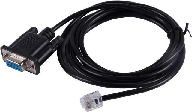 Alt view image 5 of 5 - DB9 Serial RS232 to RJ12 6P6C Adapter Cable for APC PDU 940-0144A