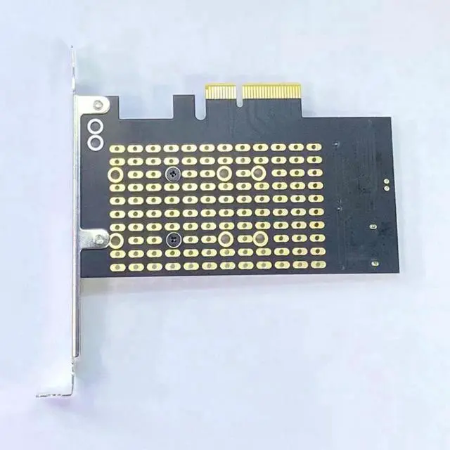 Alt view image 3 of 3 - Add on Cards PCIE To M2/M.2 Adapter SATA M.2 SSD PCIE Adapter NVME/M2 PCIE Adapter SSD M2 To SATA PCI-E Card M Key +B Key