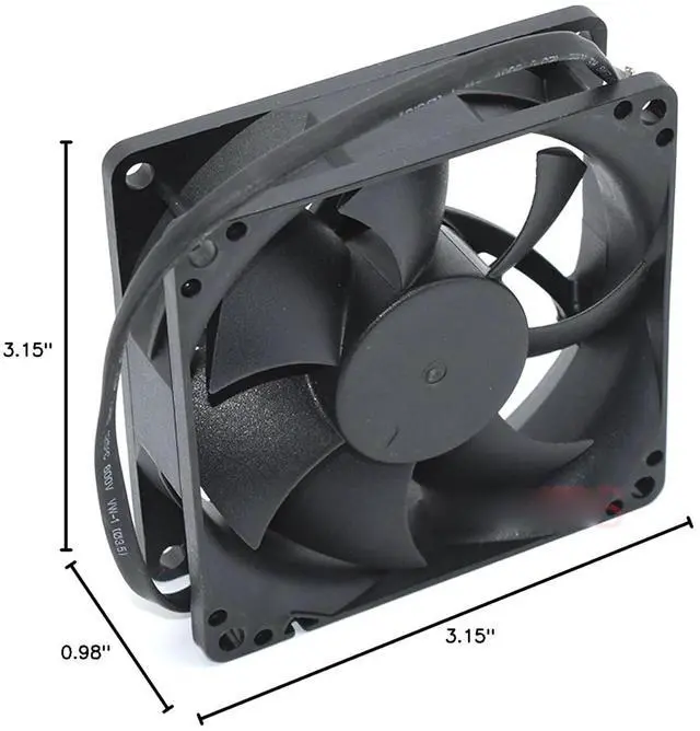 Alt view image 6 of 6 - EFH-08E12W-GP01 EFC-08E12W-GP01 8025 Cooling 12V 0.7A 4Pins Cooler for DWPH Brushless DC Fan 80 * 80 * 25MM