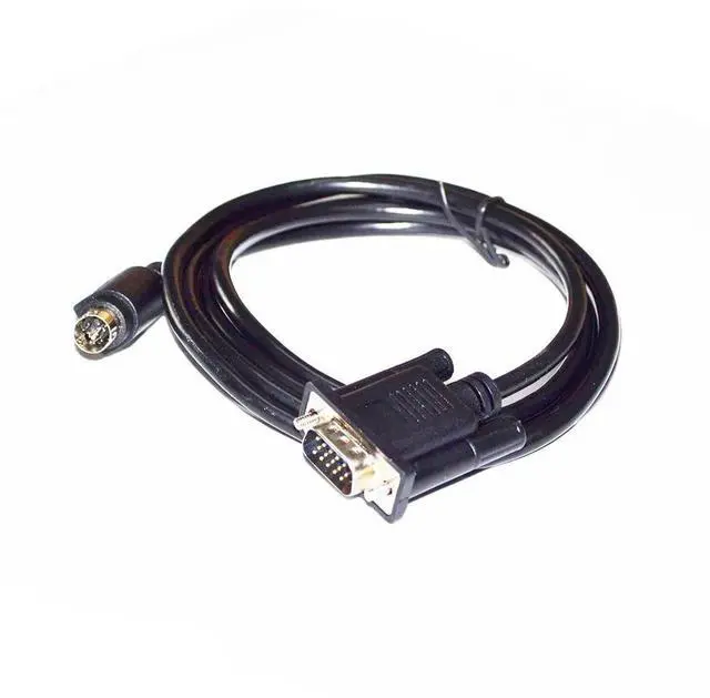 Alt view image 3 of 5 - VGA 15-PIN MALE TO S TERMINAL MINI DIN 8-PIN VIDEO ADAPTER CABLE, VGA 15-PIN TO MD 8-PIN TV BOX TO COMPUTER GRAPHICS CARD CABLE 3M Length