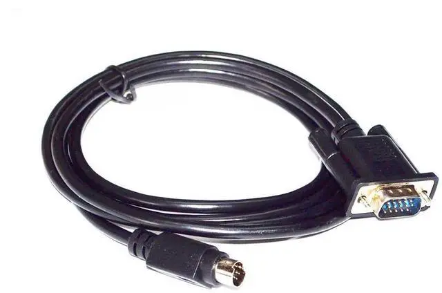 Alt view image 2 of 5 - VGA 15-PIN MALE TO S TERMINAL MINI DIN 8-PIN VIDEO ADAPTER CABLE, VGA 15-PIN TO MD 8-PIN TV BOX TO COMPUTER GRAPHICS CARD CABLE 3M Length