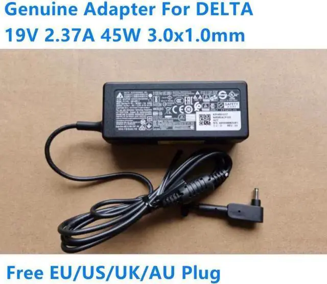 Main image of 19V 2.37A 45W 3.0x1.0mm DELTA ADP-45FE F AC Adapter For ACER Notebook Charger Power Supply