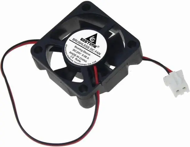 Alt view image 6 of 6 - 1pcs Gdstime DC 24V 3cm 30x30x10mm 2Pin Portable Cooling Fan 30mm x 10mm 3010 Mini DC Brushless Cooler Heatsink Motor Fan