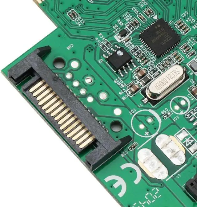 Alt view image 4 of 4 - 6 Ports PCI-E to USB 2.0 Expansion Card 9pin Internal USB Header Desktop Express Card with 15 Pin SATA Power Connector