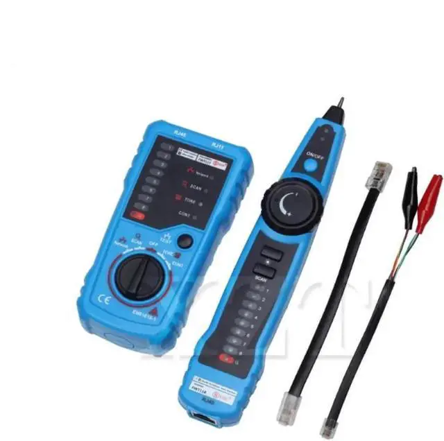 Alt view image 3 of 3 - 1PCS RJ11 RJ45 Cat5 Cat6 Telephone Wire Tracker Tracer Toner Ethernet LAN Network Cable Tester Detector Line Finder