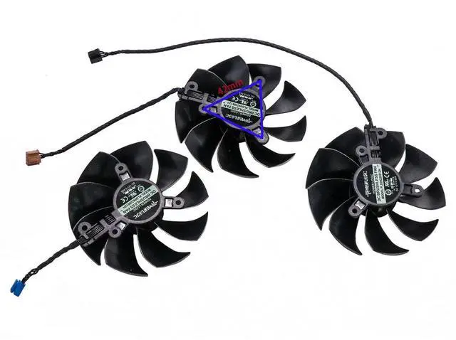Alt view image 3 of 7 - 87MM PLD09220S12H Graphics Card Cooling Fan Replacement for E.VGA GeForce RTX 3070 3080 TI 3090 FTW3 Ultra Gaming Cooler Fan