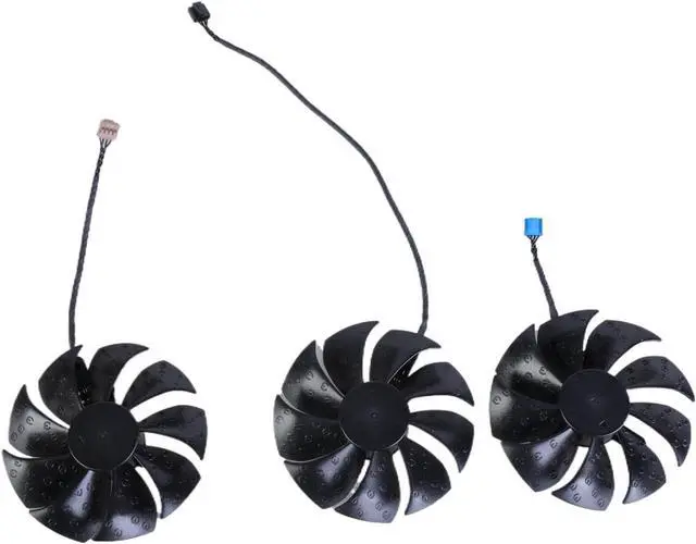 Alt view image 4 of 7 - 87MM PLD09220S12H Graphics Card Cooling Fan Replacement for E.VGA GeForce RTX 3070 3080 TI 3090 FTW3 Ultra Gaming Cooler Fan