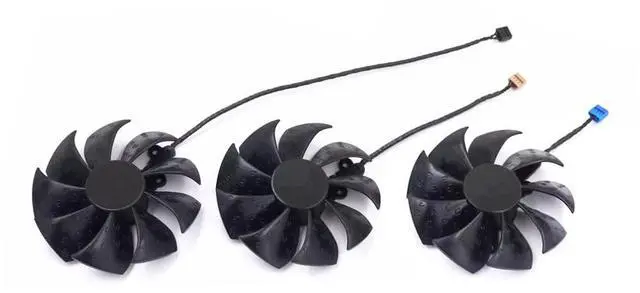 Alt view image 5 of 7 - 87MM PLD09220S12H Graphics Card Cooling Fan Replacement for E.VGA GeForce RTX 3070 3080 TI 3090 FTW3 Ultra Gaming Cooler Fan