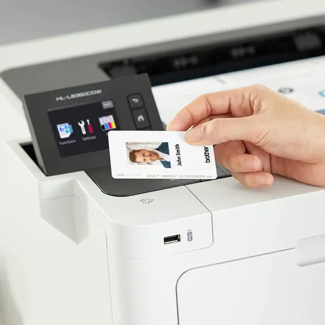 Alt view image 6 of 8 - Brother Business Color Laser Printer, HL-L8360CDW, Wireless Networking, Automatic Duplex Printing, Mobile Printing, Cloud printing