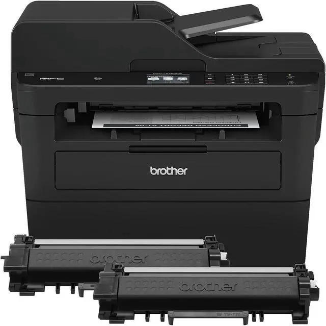 Main image of Brother Compact Monochrome Laser All-in-One Multi-function Printer, MFCL2750DWXL, Up to Two Years of Printing Included