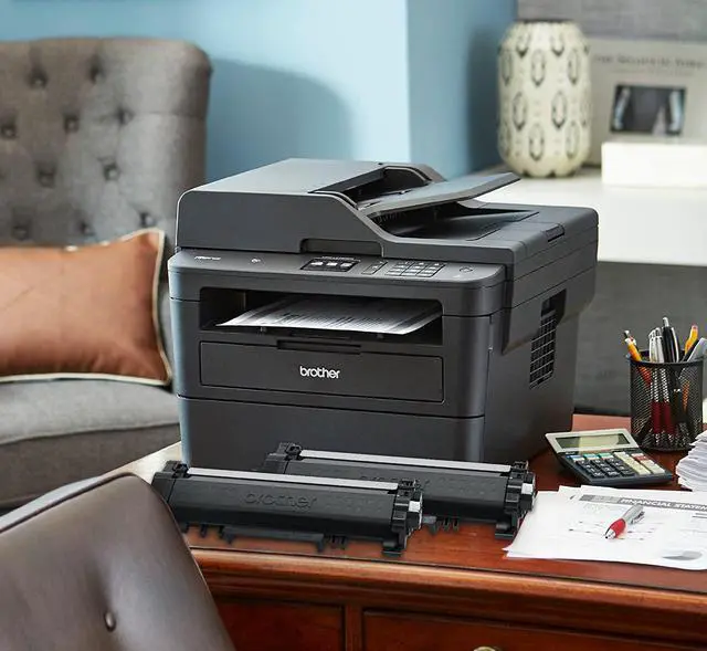 Alt view image 4 of 7 - Brother Compact Monochrome Laser All-in-One Multi-function Printer, MFCL2750DWXL, Up to Two Years of Printing Included
