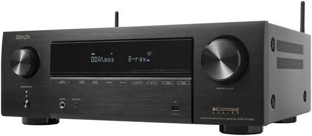 Main image of Denon 7.2-Channel 8K AV Receiver with 3D Audio, WiFi, Bluetooth, Voice Control and Heos