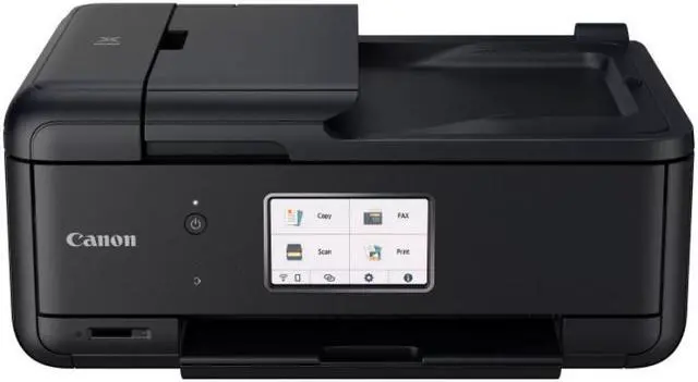 Main image of Canon TR8620 All-in-One Printer for Home Office | Copier |Scanner| Fax |Auto Document Feeder | Photo and Document Printing | Airprint (R) and Android Printing, Black