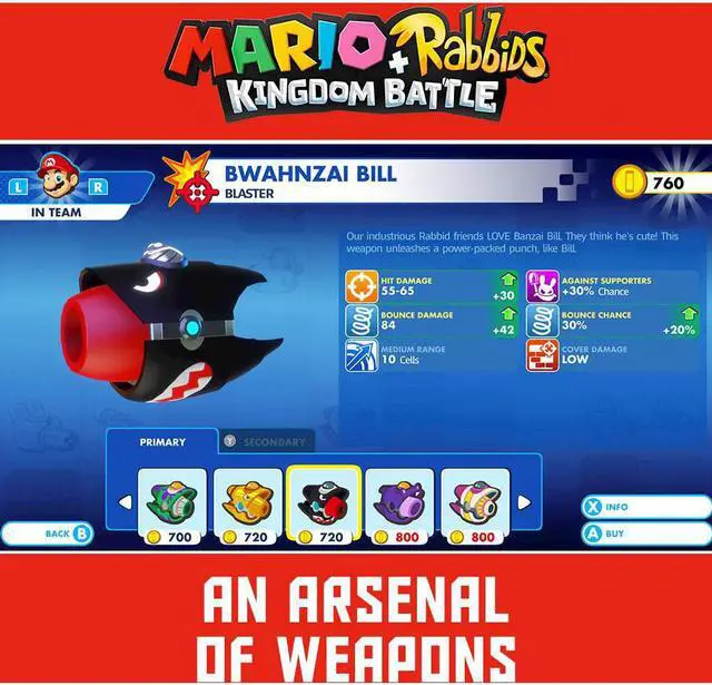 Alt view image 4 of 6 - Mario + Rabbids Kingdom Battle - Nintendo Switch
