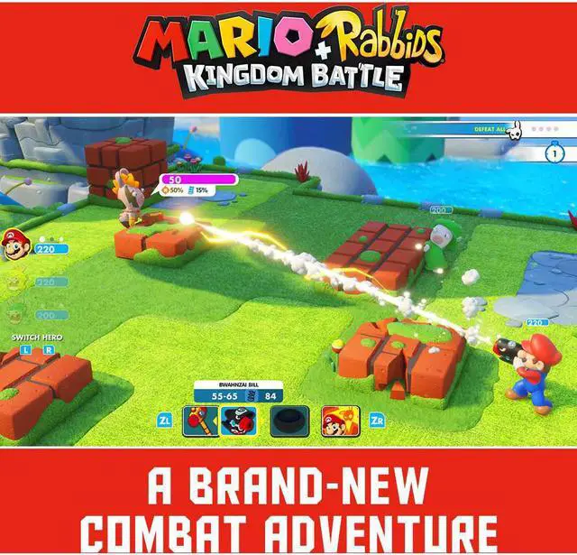 Alt view image 3 of 6 - Mario + Rabbids Kingdom Battle - Nintendo Switch