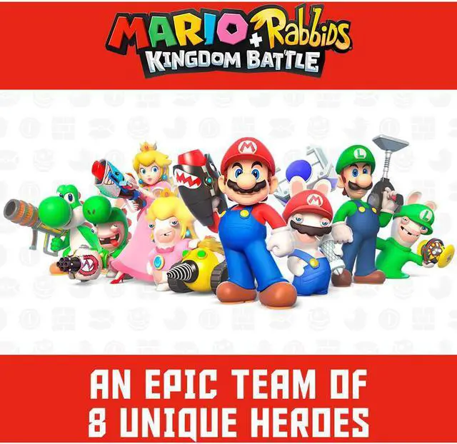 Alt view image 2 of 6 - Mario + Rabbids Kingdom Battle - Nintendo Switch