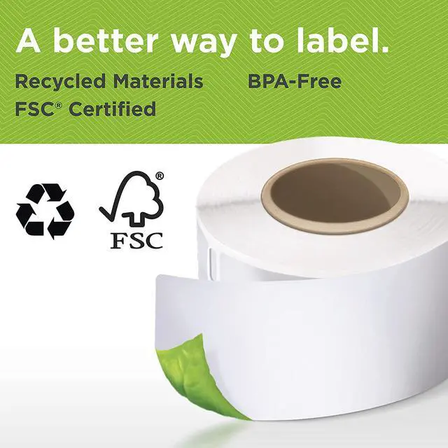 Alt view image 6 of 7 - DYMO LabelWriter 550 Turbo Label Printer, Label Maker with High-Speed Direct Thermal Printing, Automatic Label Recognition, Prints Variety of Label Types Through USB or LAN Network Connectivity