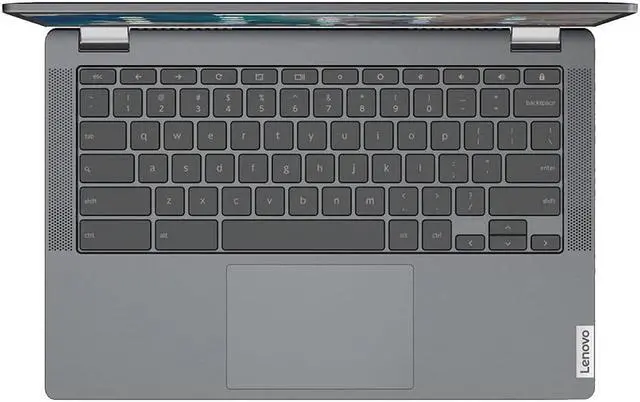 Alt view image 6 of 6 - Lenovo Chromebook Flex 5 13.3" Laptop, FHD (1920 x 1080) Touch Display, Intel Core i3-10110U Processor, 4GB DDR4 Onboard RAM, 64GB eMMC, Intel Integrated Graphics, Chrome OS, 82B80006UX, Graphite Grey