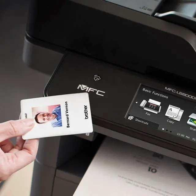 Alt view image 6 of 7 - Brother Monochrome Laser, Multifunction, All-in-One Printer, MFC-L6800DW, Wireless Networking, Mobile Printing & Scanning, Duplex Print, Scan & Copy, Amazon Dash Replenishment Ready, Black