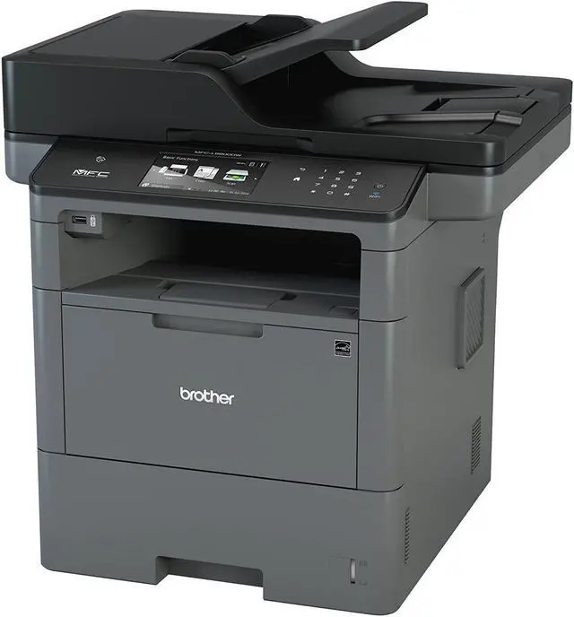 Alt view image 7 of 7 - Brother Monochrome Laser, Multifunction, All-in-One Printer, MFC-L6800DW, Wireless Networking, Mobile Printing & Scanning, Duplex Print, Scan & Copy, Amazon Dash Replenishment Ready, Black