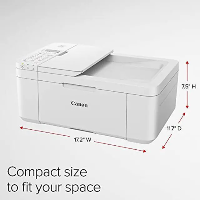 Alt view image 9 of 20 - Canon PIXMA TR4720 Wireless All-in-One Printer (White)