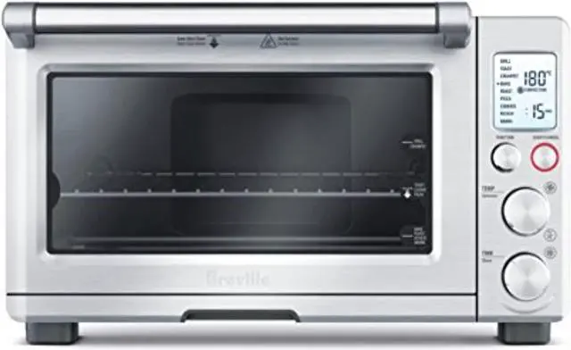 Alt view image 2 of 7 - Breville BOV800XL Smart Oven 1800-Watt Convection Toaster Oven with Element IQ, Silver