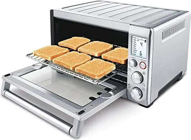 Alt view image 6 of 7 - Breville BOV800XL Smart Oven 1800-Watt Convection Toaster Oven with Element IQ, Silver