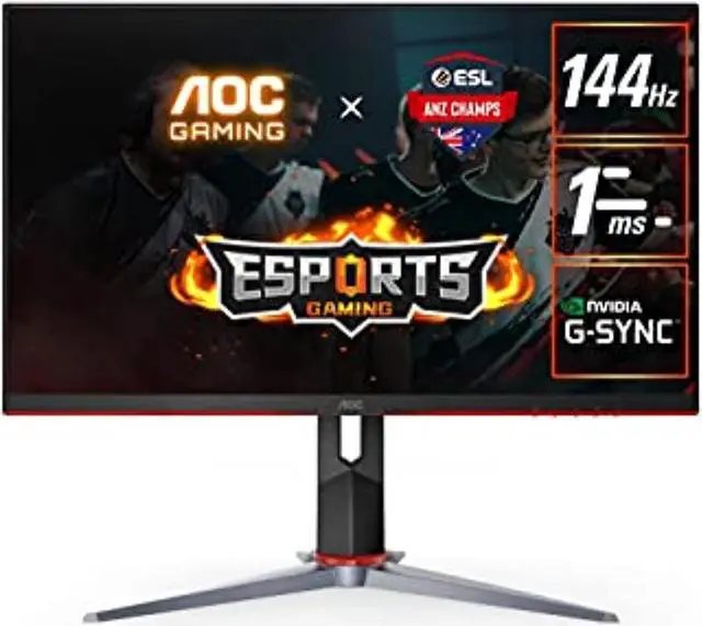 Alt view image 9 of 14 - AOC 27G2 27" 1920 x 1080 144 Hz 1 ms MPRT FreeSync D-Sub, HDMI, DisplayPort, Audio IPS Gaming Monitor