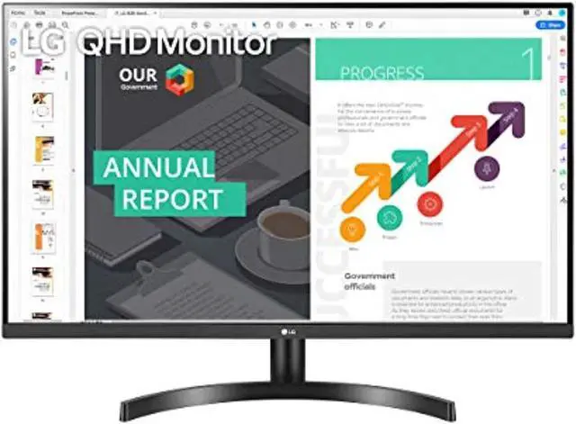 Alt view image 15 of 20 - LG 32QN600-B 32-Inch QHD (2560 x 1440) IPS Monitor with HDR 10, AMD FreeSync with Dual HDMI Inputs, Black