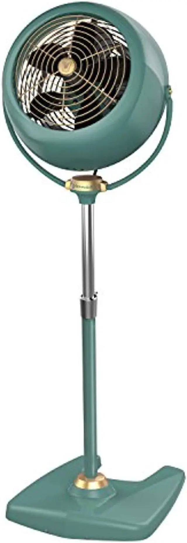Alt view image 11 of 14 - Vornado VFANSRSTDGRN VFAN Sr. Pedestal Vintage Air Circulator - Green