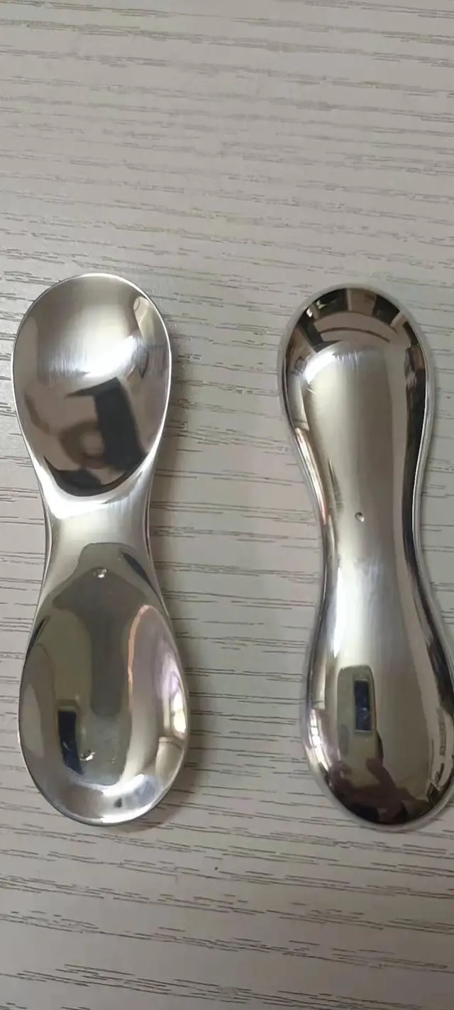 Alt view image 2 of 3 - ICECEAM Spoon Set with Swan Spoons Holder for Dinner Table Party Buffet Bar Decoration Silver