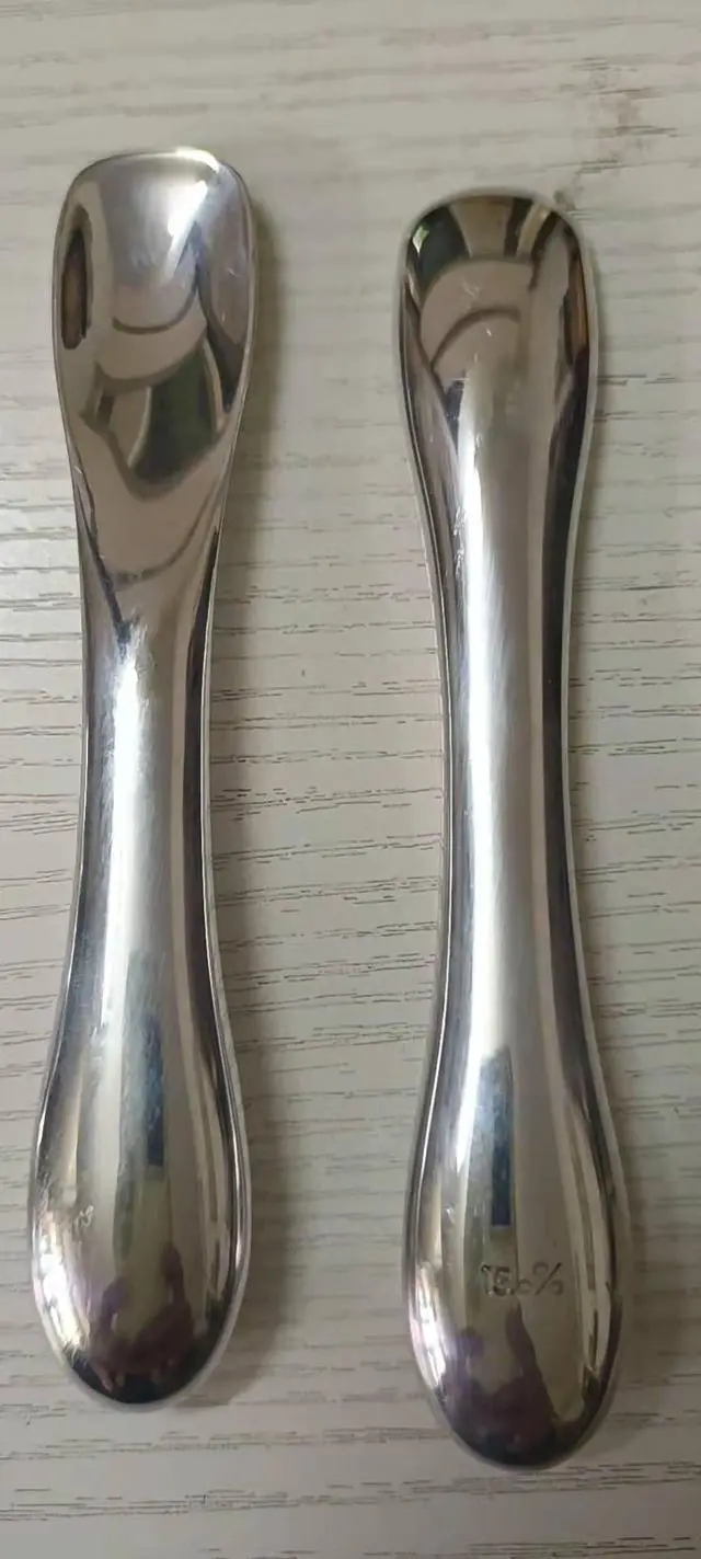 Alt view image 3 of 3 - ICECEAM Spoon Set with Swan Spoons Holder for Dinner Table Party Buffet Bar Decoration Silver