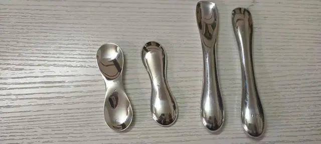 Main image of ICECEAM Spoon Set with Swan Spoons Holder for Dinner Table Party Buffet Bar Decoration Silver