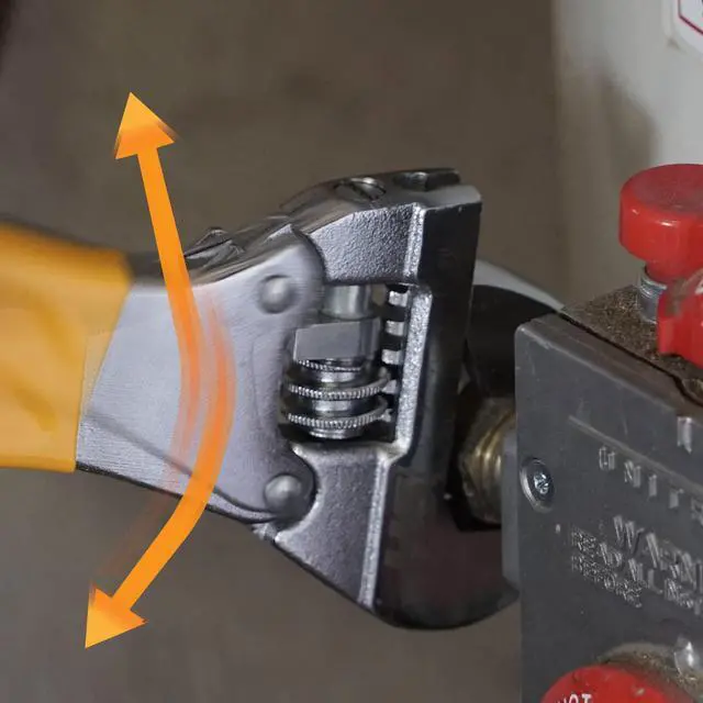 Alt view image 6 of 7 - STEELHEAD 10 Wide-Mouth Adjustable Wrench w/Integrated 72-Tooth 12-Point 17mm Ratcheting End, 72-Tooth Gearing, Forged Heat-Treated Carbon Steel, SAE Jaw Measurements, USA-Based Support