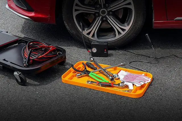 Alt view image 7 of 7 - MOTORHEAD Super Grip Silicone Tool Tray Set (4-Piece: 23, 16, 12 & 4) Magnetic, Non-Slip, Anti-Scratch, Oil & Solvent Proof, Withstands Temperatures Up to 248°F/120°C, Non-Conductive & Anti-Static