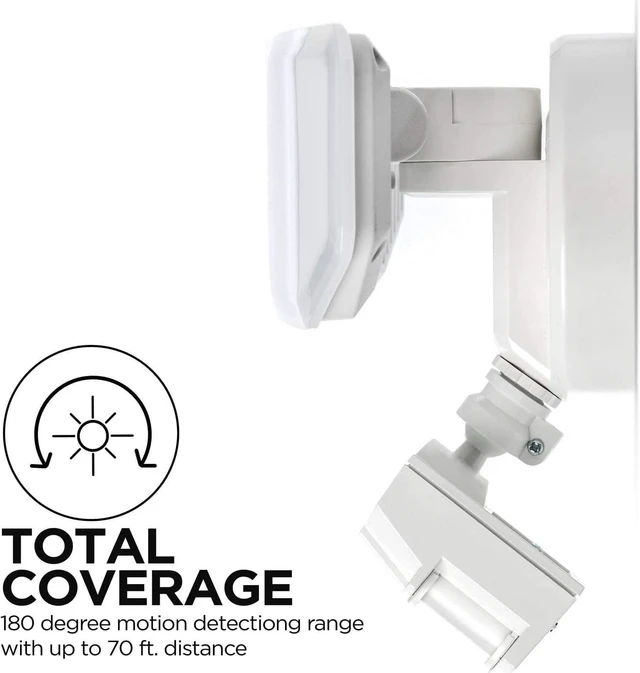 Home Zone Security Motion Sensor Security Light - Outdoor Weatherproof ...