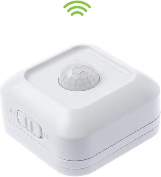 Main image of Home Zone Security High Quality Constructed Linkable Flood Light Range Extension Motion Sensor - Energy Efficient, Up to 327ft Transmission Distance, and 4 Channel Selections