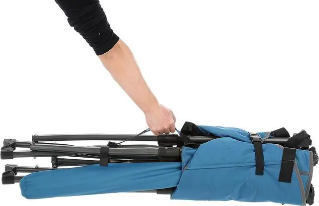Alt view image 5 of 7 - ARROWHEAD OUTDOOR Portable Folding Swinging Hammock Camping Chair, Removable Canopy, Perfect for Stargazing, Cup Holder, Storage Pouch, Carrying Bag Included, Supports up to 300lbs, USA-Based Support