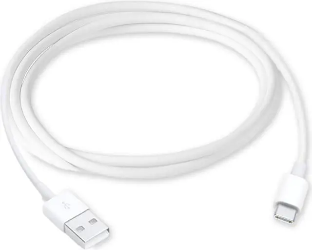 Alt view image 3 of 6 - USB A to USB Type C Cable  3FT Fast Charging & Data Sync, Universal Compatibility - White, Single Pack